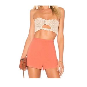 By The Way Cora Crochet Top